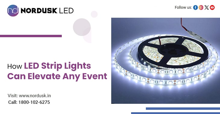 How LED Strip Lights Can Elevate Any Event